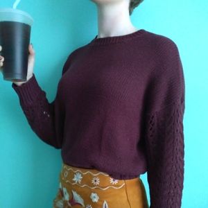 Maroon Sweater